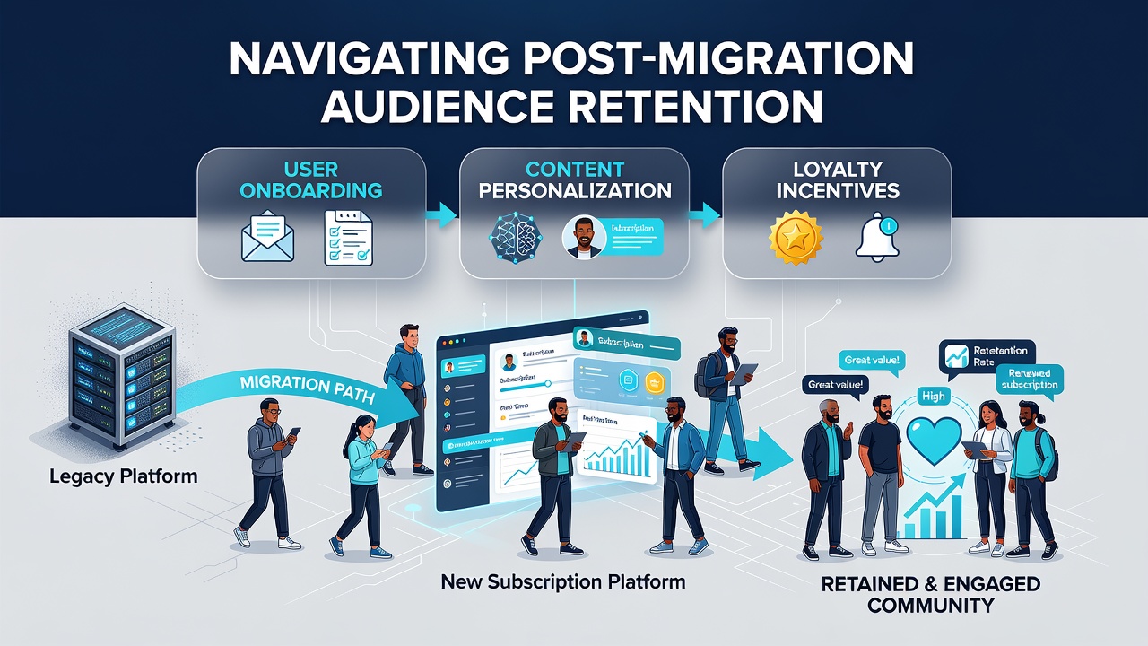 Navigating Post-Migration Audience Retention in Subscription Web Platforms